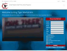 Tablet Screenshot of chesapeakevamartialarts.com